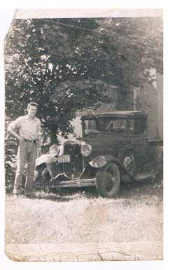 Aylmer with his model A