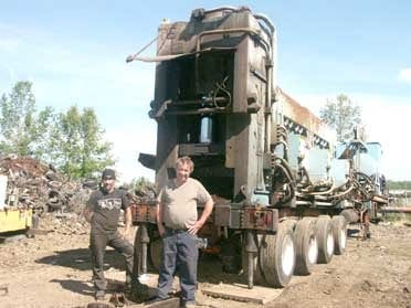 500 ton Lollini Shear Baler Logger machine